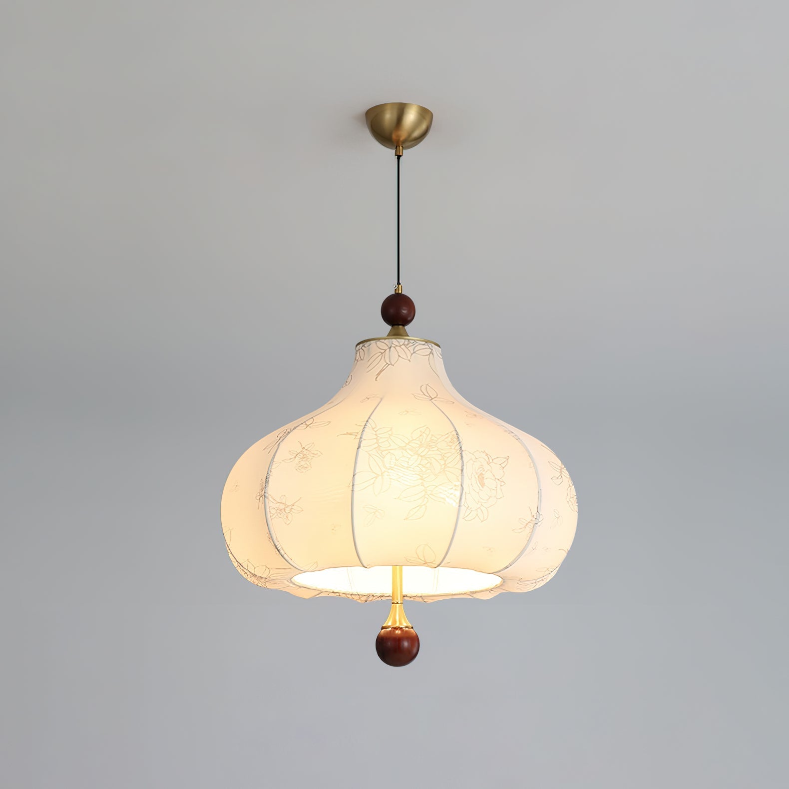 Petal Suspension Vintage en Bois