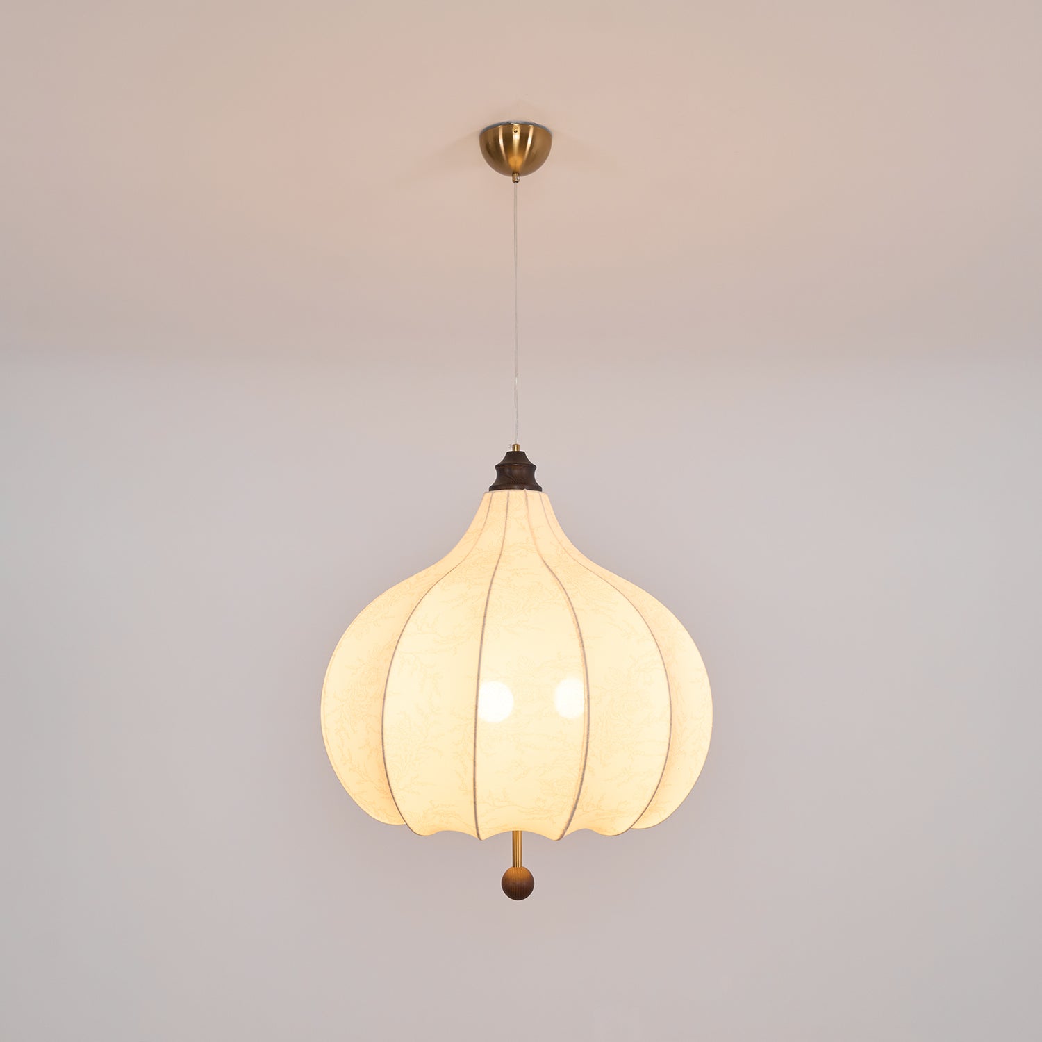 Lanterna Lampe Suspension Tissu
