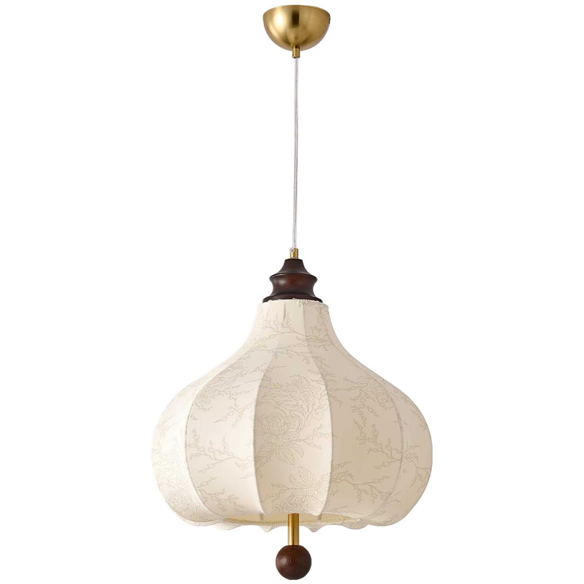 Lanterna Lampe Suspension Tissu