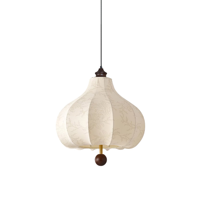 Lanterna Lampe Suspension Tissu