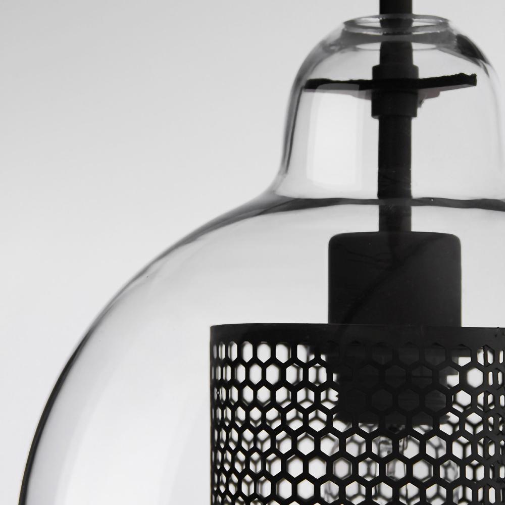Lustra Suspension en Verre Chiswick pour Salon