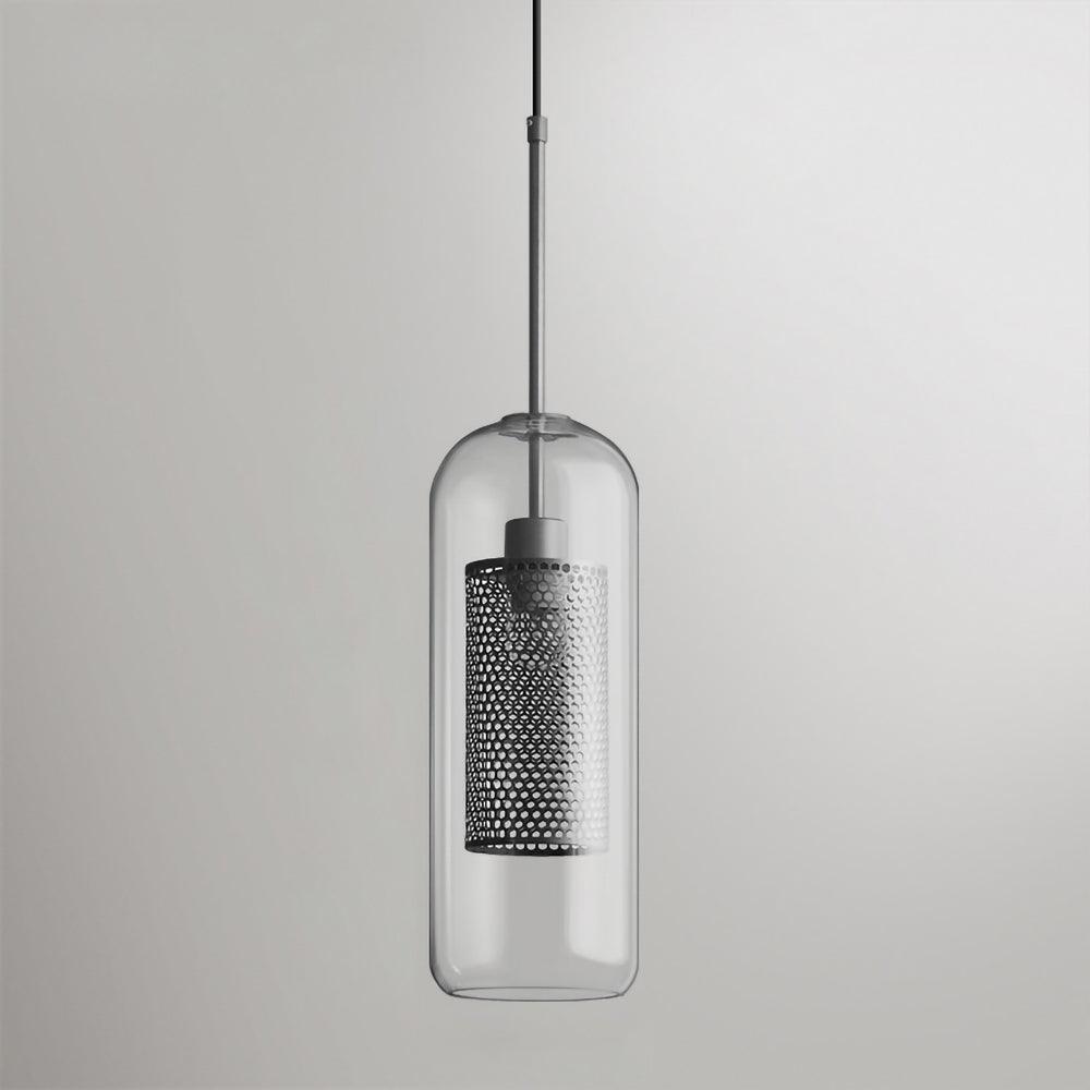 Lustra Suspension en Verre Chiswick pour Salon