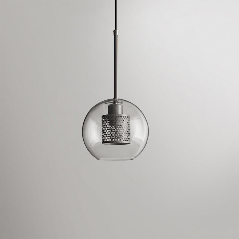 Lustra Suspension en Verre Chiswick pour Salon