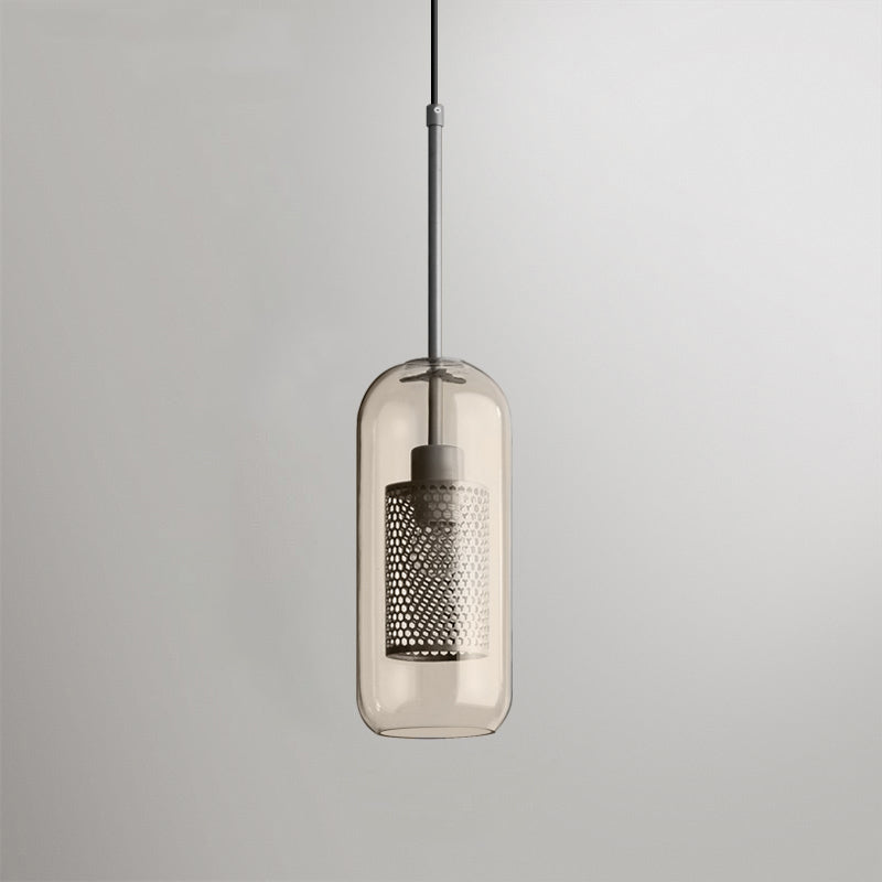 Lustra Suspension en Verre Chiswick pour Salon