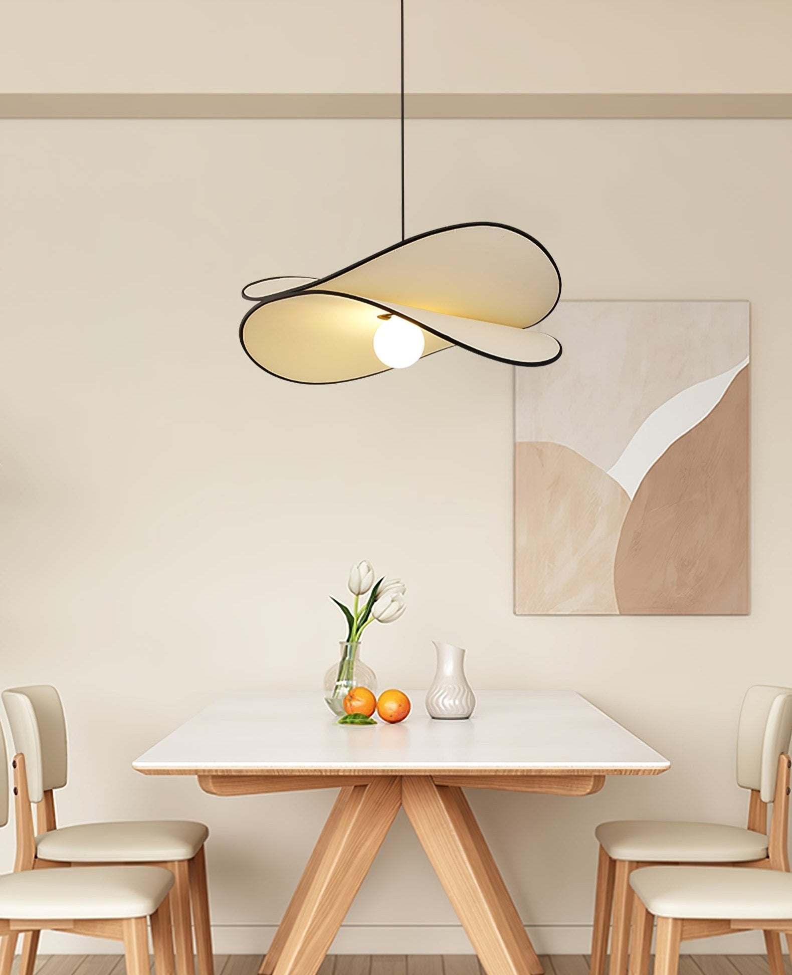 Lioran Suspension Artistique en Tissu
