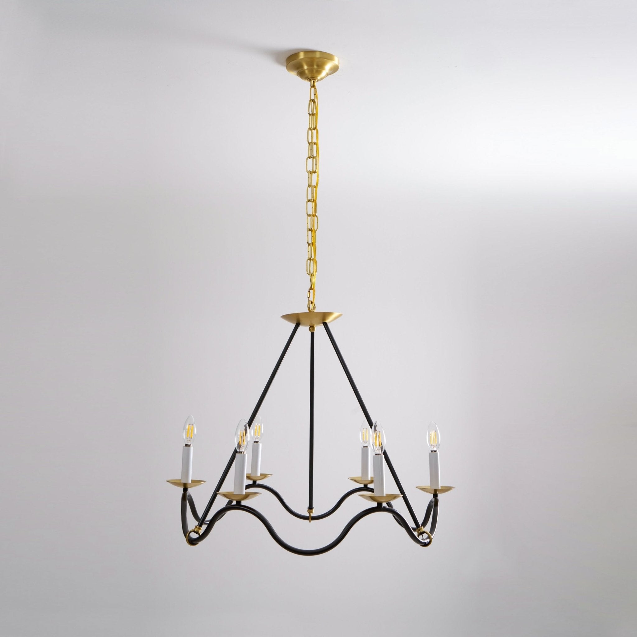 Allirora Lustre Vintage en Laiton Élégant