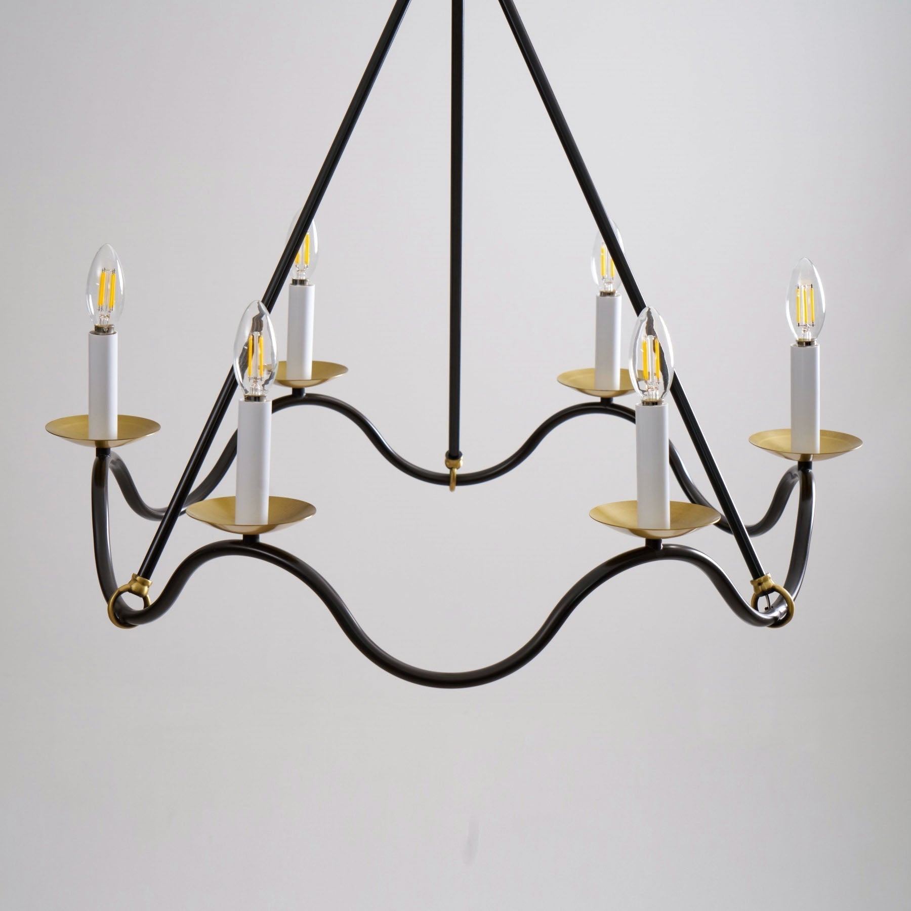 Allirora Lustre Vintage en Laiton Élégant