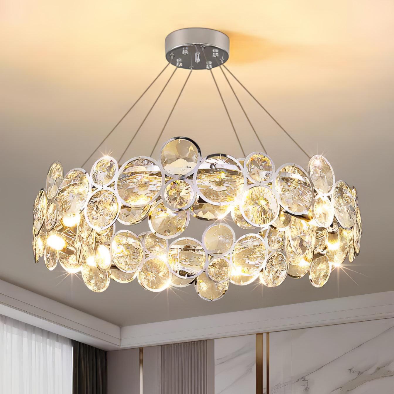 Cuthaiel Lustre Rond Postmoderne Luxe