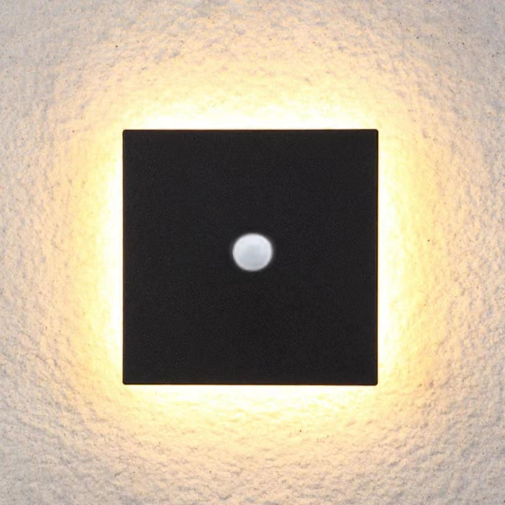 Klyne Applique Murale Rond/Carré Moderne Noir/Blanc. Cour