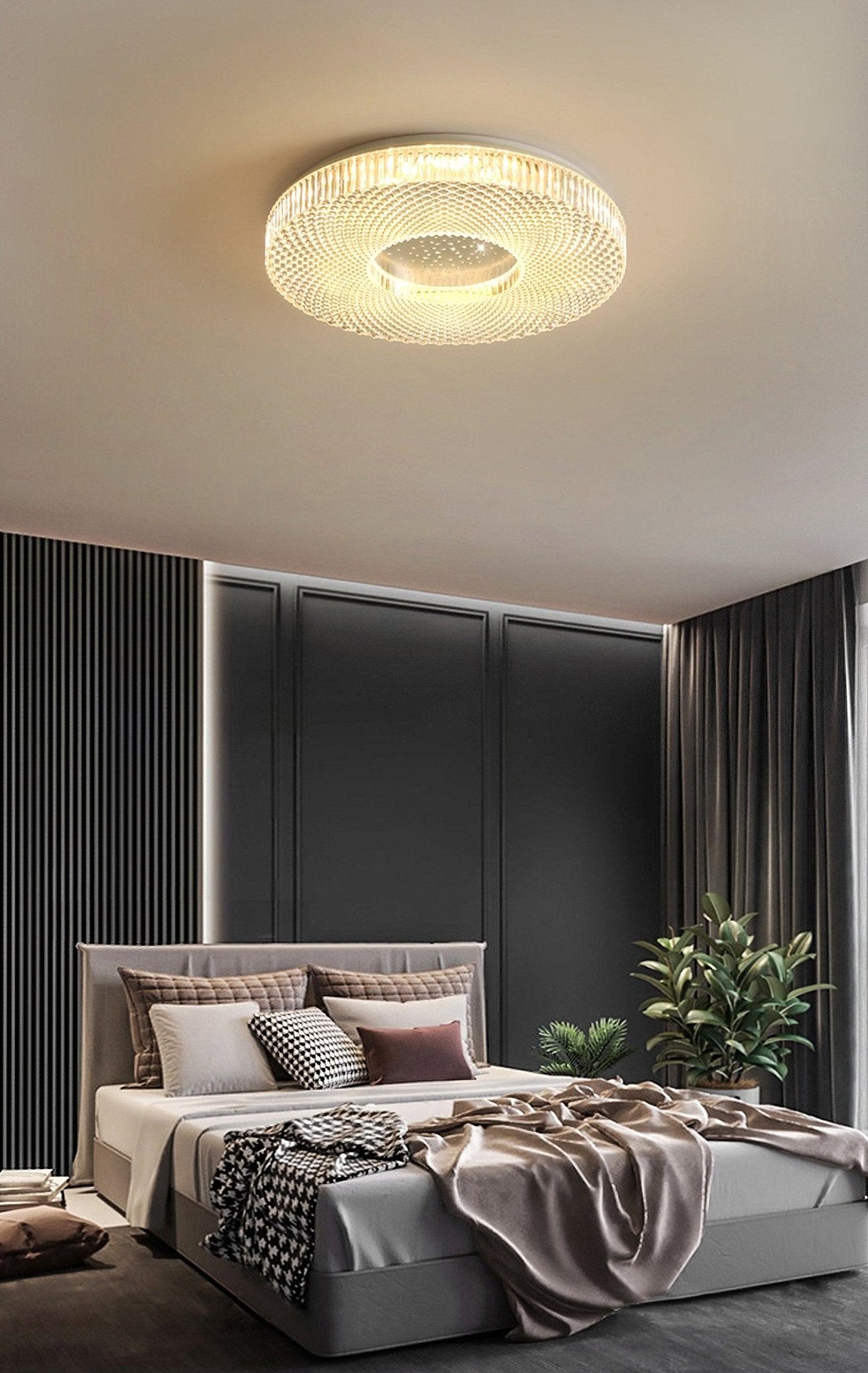 Lustra Plafonnier Acrylique de Luxe