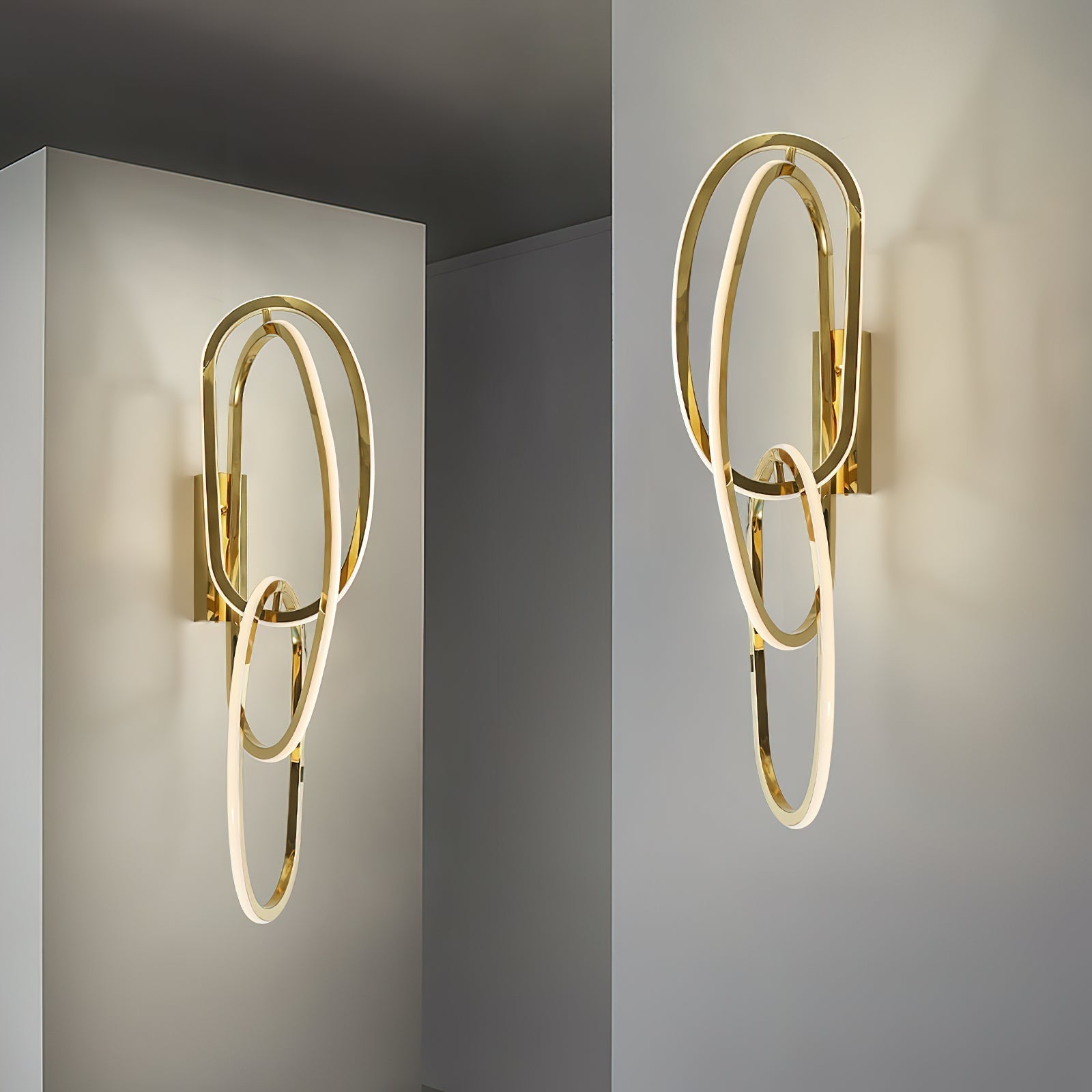Urge Lampe Murale LED Moderne Minimaliste en Acrylique et Métal