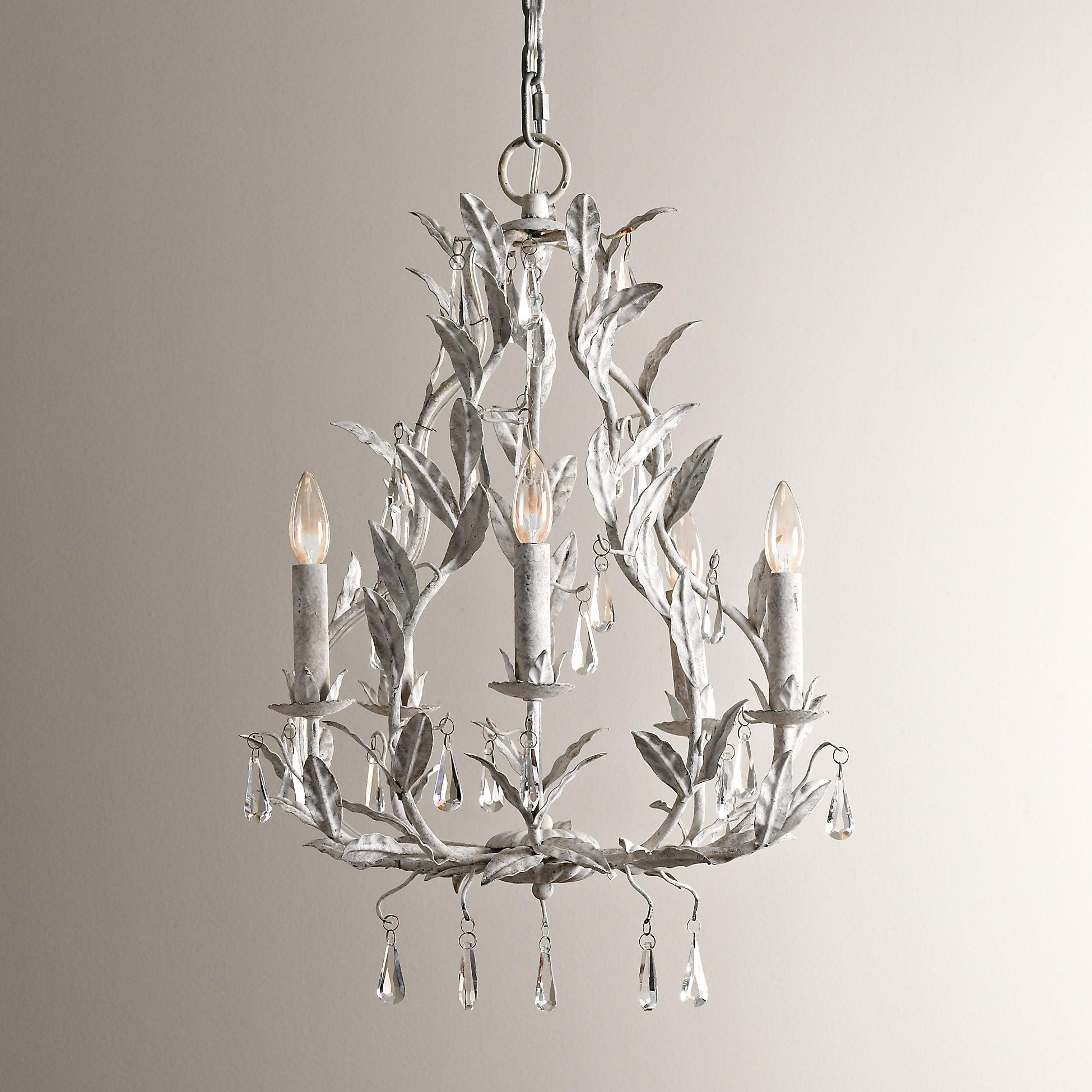 Sylvia Lustre en Verre Vintage