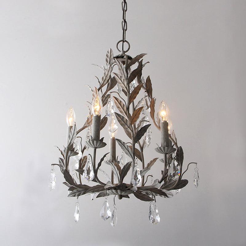 Sylvia Lustre en Verre Vintage