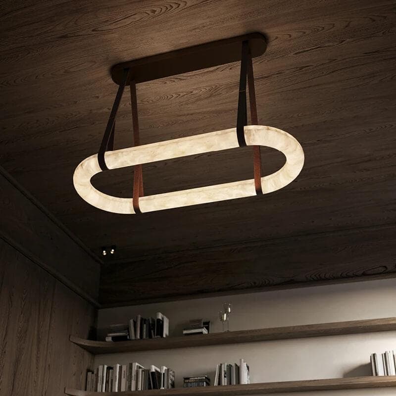 Nerina Albâtre Pendentif Lumière