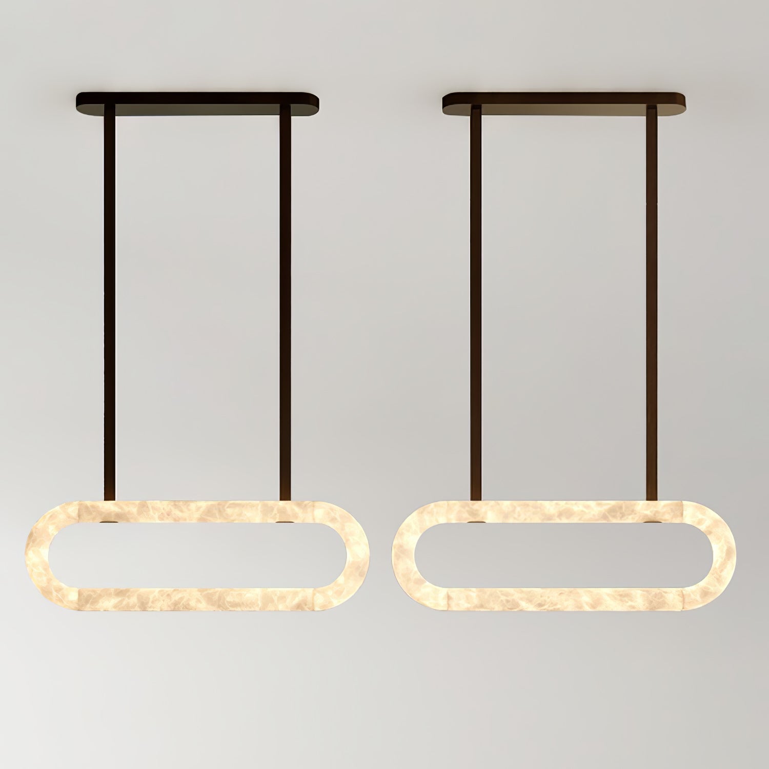 Nerina Albâtre Pendentif Lumière