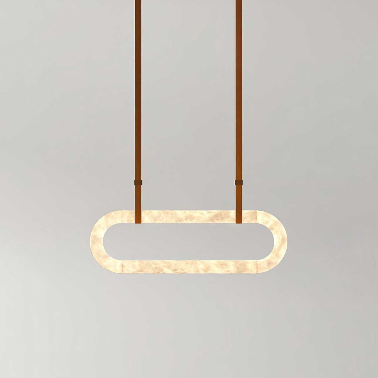 Nerina Albâtre Pendentif Lumière