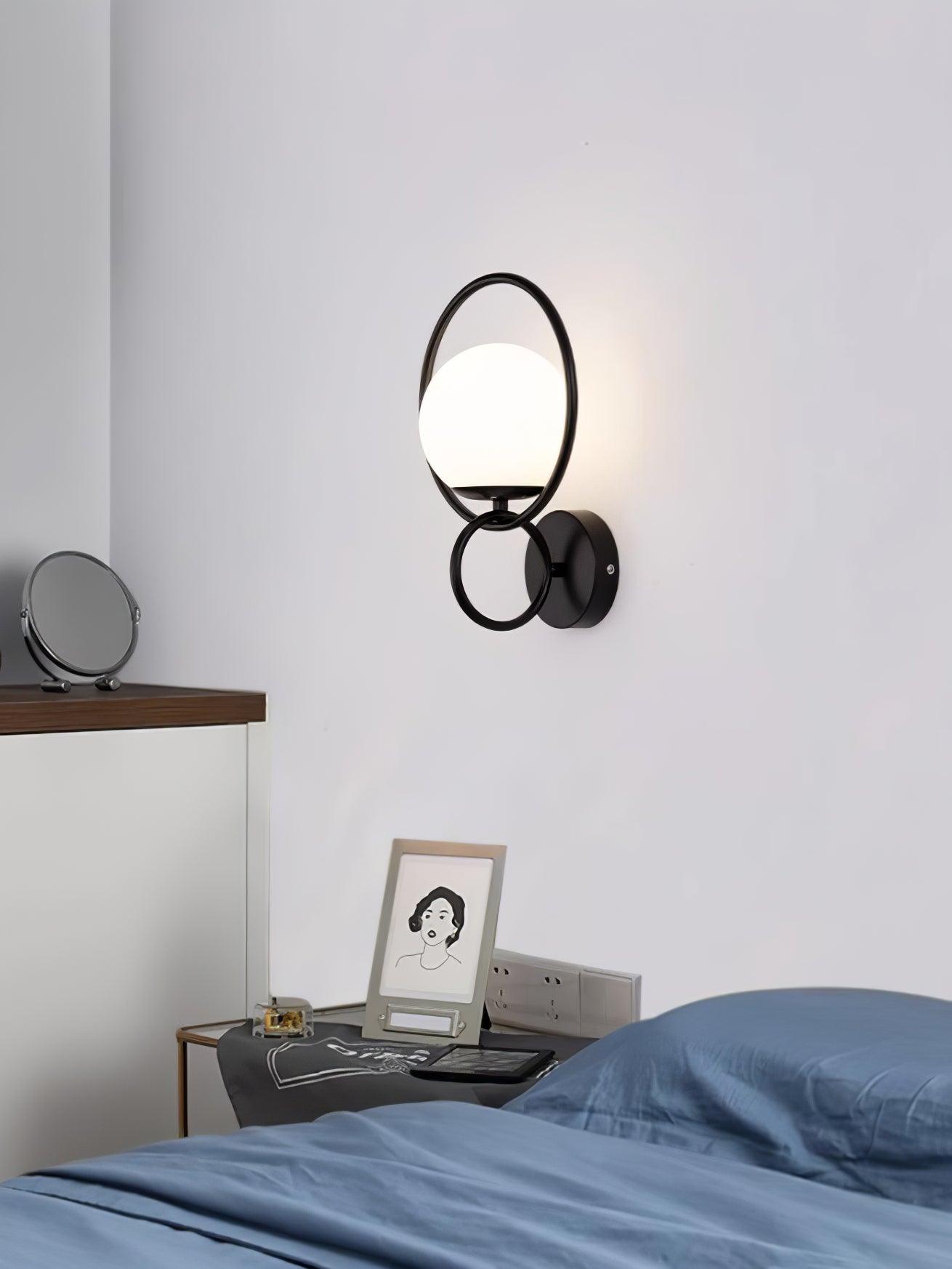 Jaxon Applique Murale Minimaliste en Verre