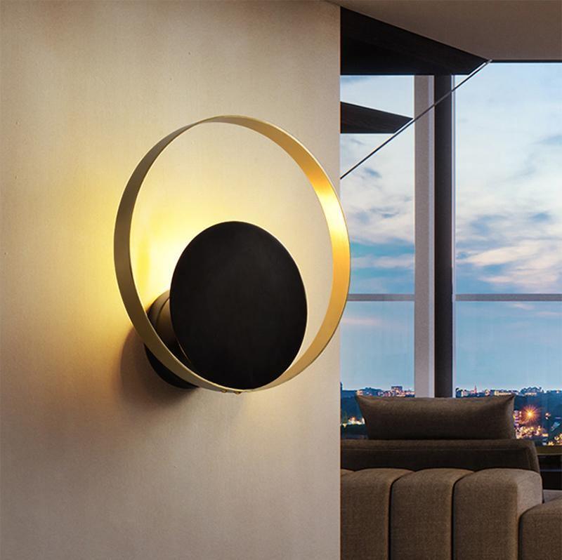 Erliren Cercle Minimaliste Moderne Applique Murale