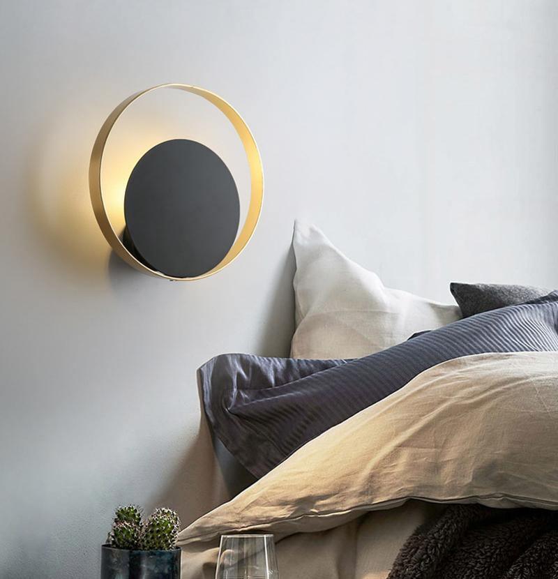 Erliren Cercle Minimaliste Moderne Applique Murale