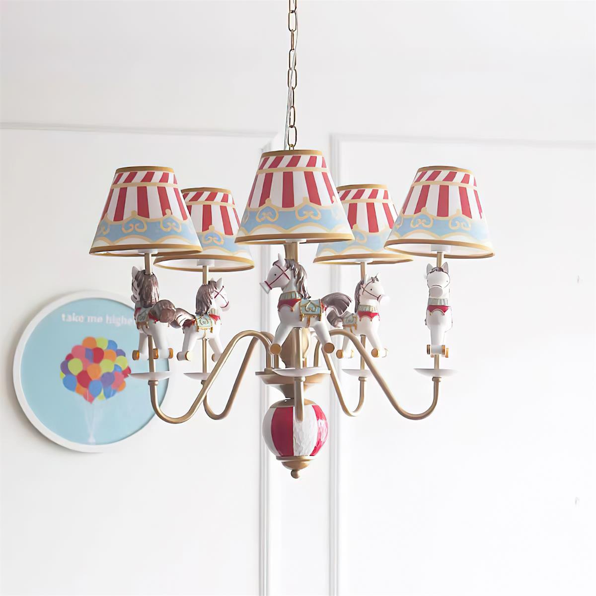 Delfio Lustre Carrousel