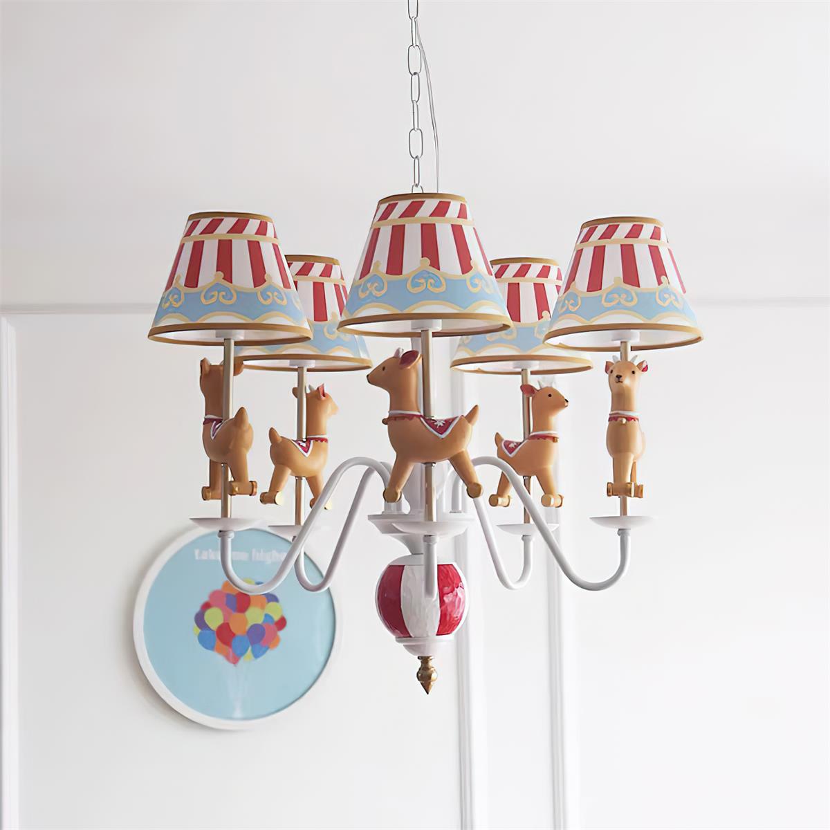 Delfio Lustre Carrousel