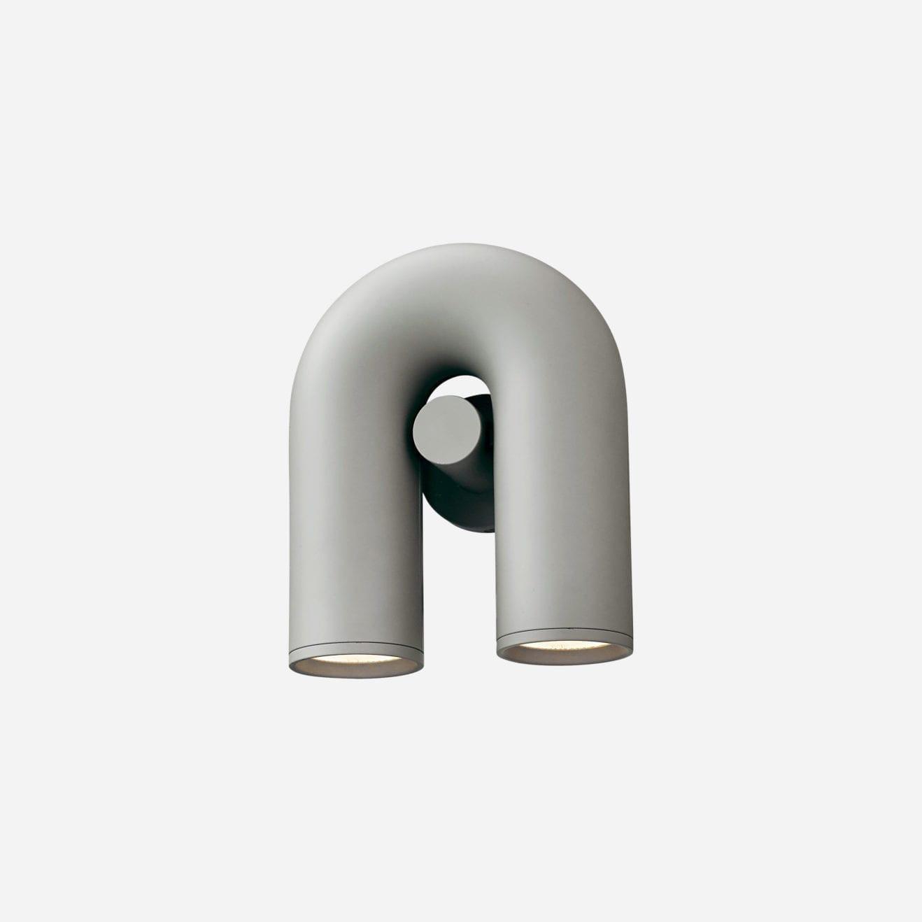 Vayla Arc Minimaliste LED Applique Murale Noir Rouge Bleu