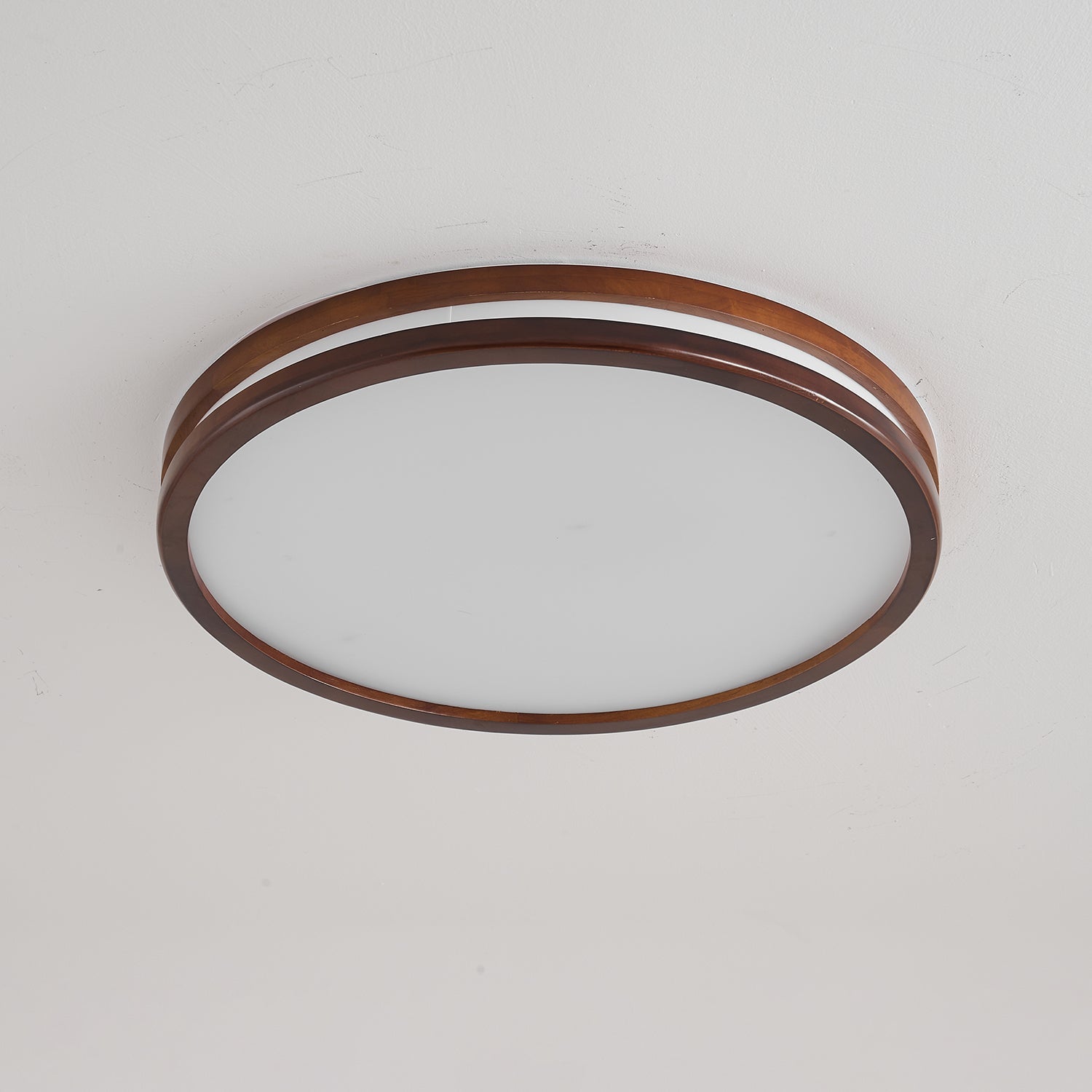 Nysilos Lampe Plafonnier Moderne Minimaliste en Bois