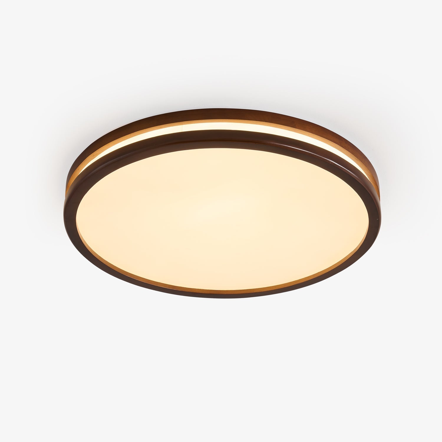 Nysilos Lampe Plafonnier Moderne Minimaliste en Bois