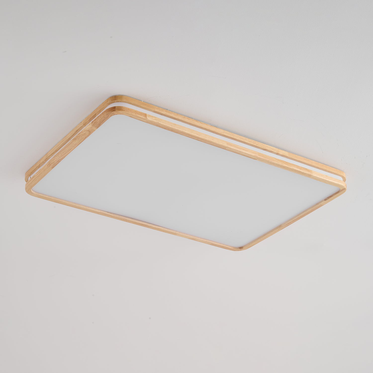 Nysilos Lampe Plafonnier Moderne Minimaliste en Bois