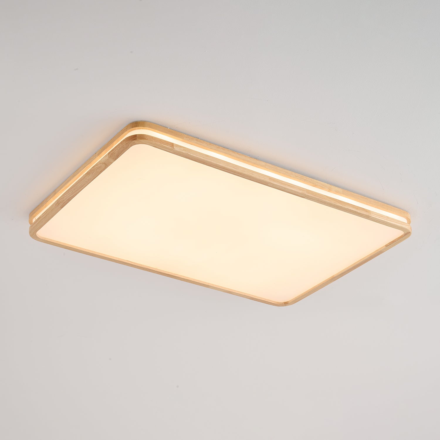 Nysilos Lampe Plafonnier Moderne Minimaliste en Bois
