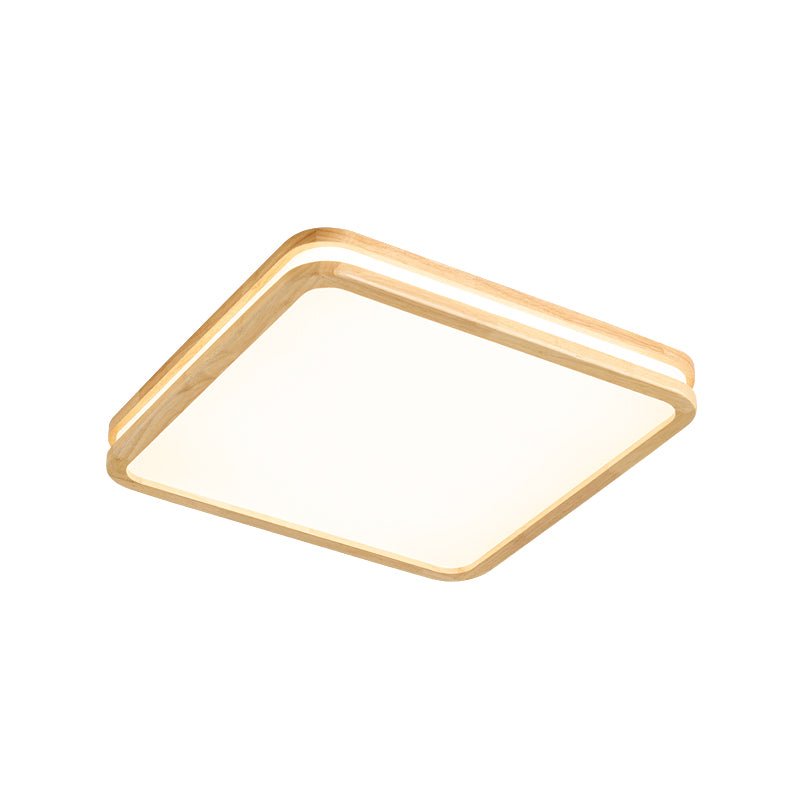 Nysilos Lampe Plafonnier Moderne Minimaliste en Bois