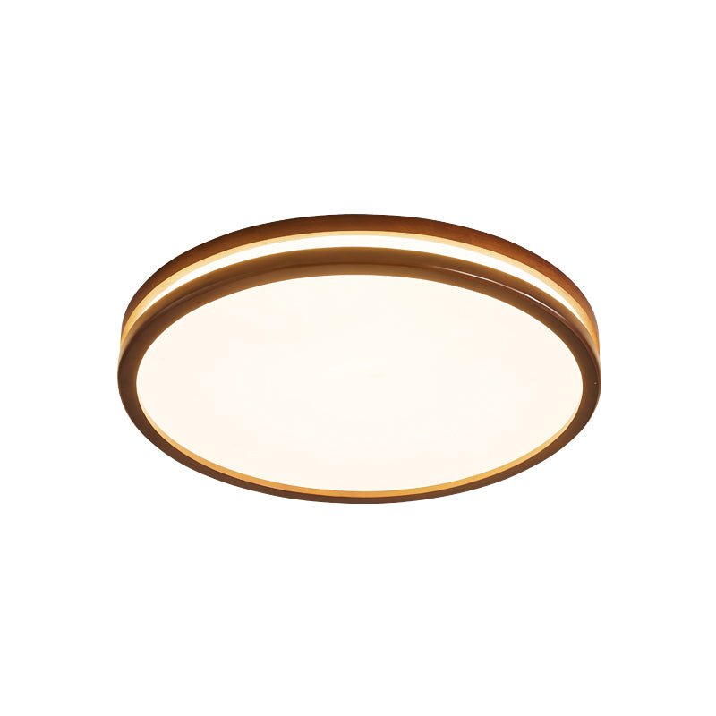 Nysilos Lampe Plafonnier Moderne Minimaliste en Bois