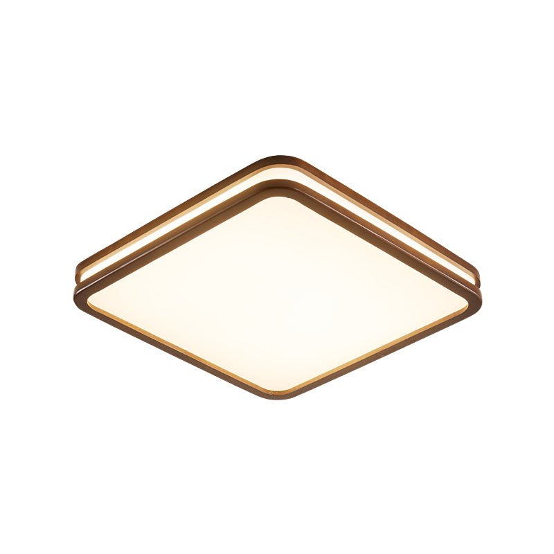 Nysilos Lampe Plafonnier Moderne Minimaliste en Bois