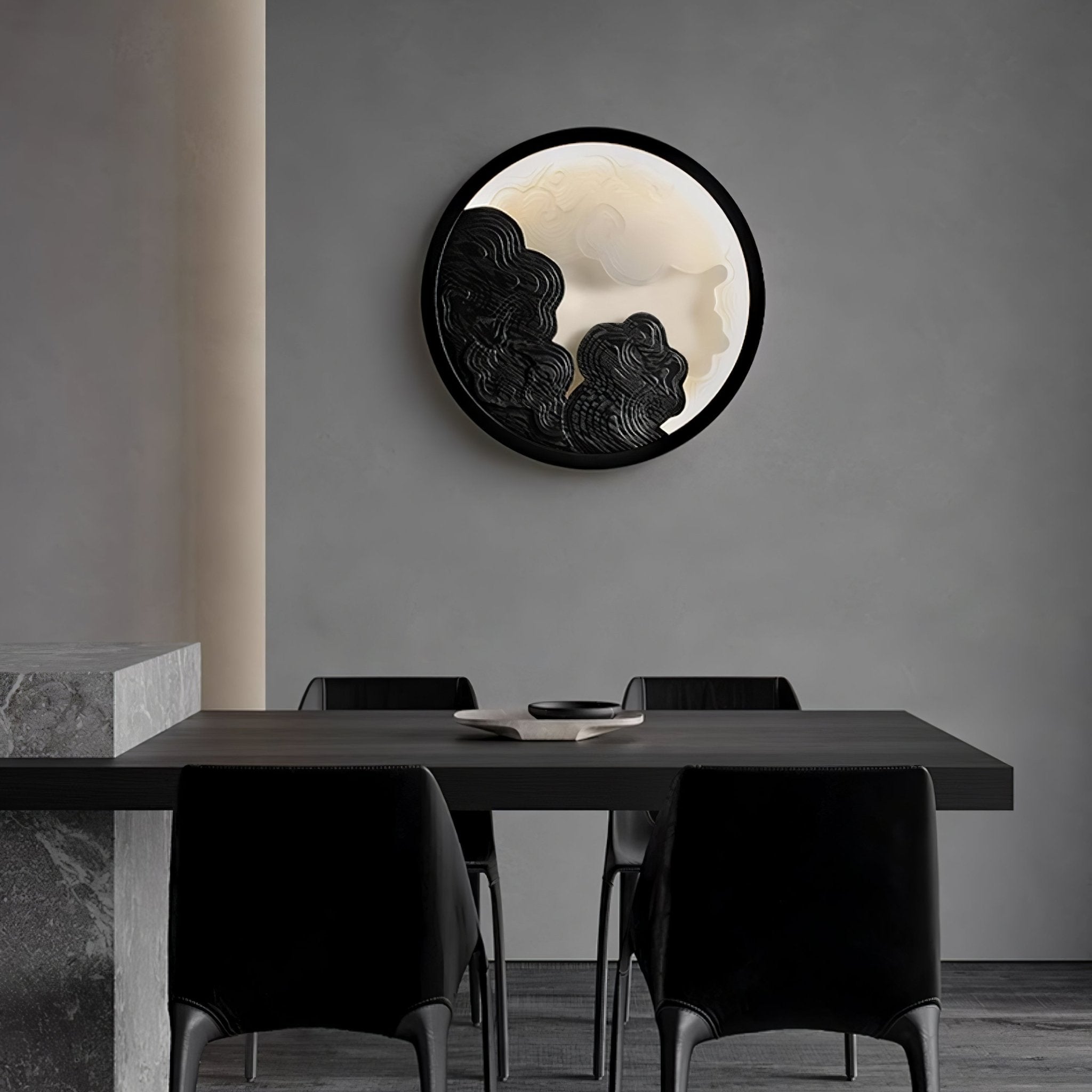Grayson Applique Murale en Bois Moderne