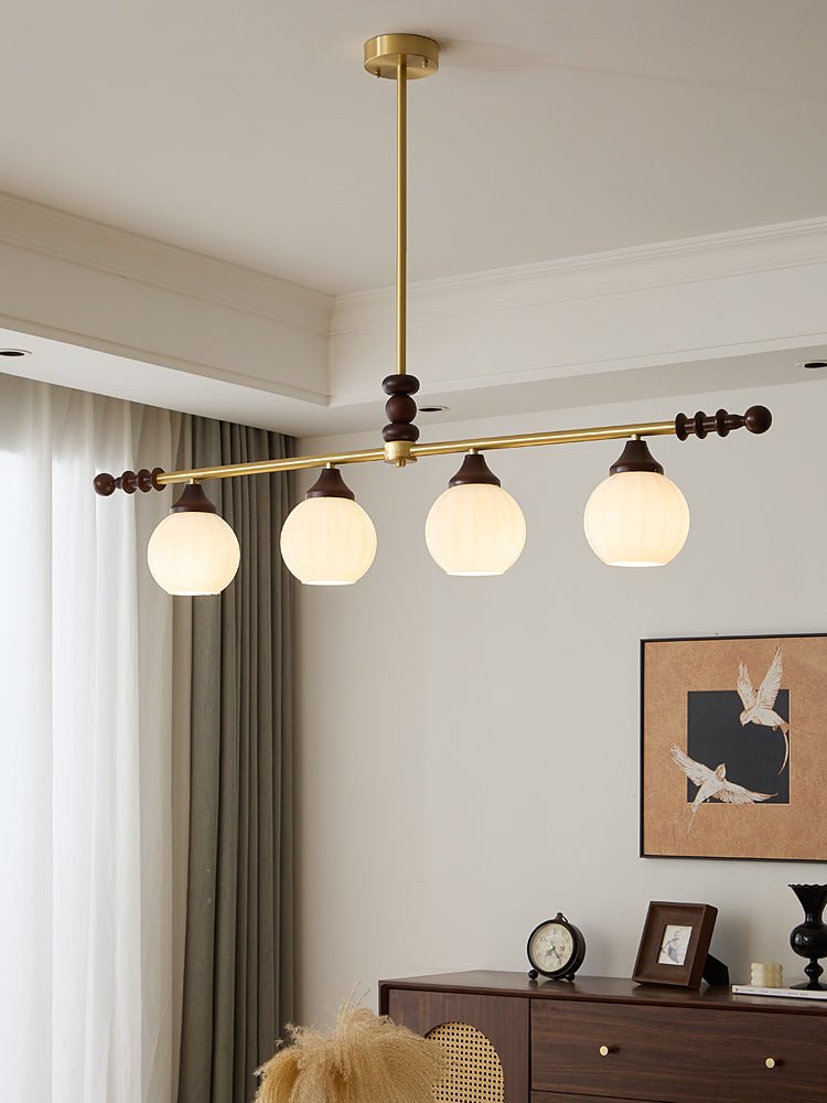 Vosole Lustre Vintage Traditionnel Élégant en Bois