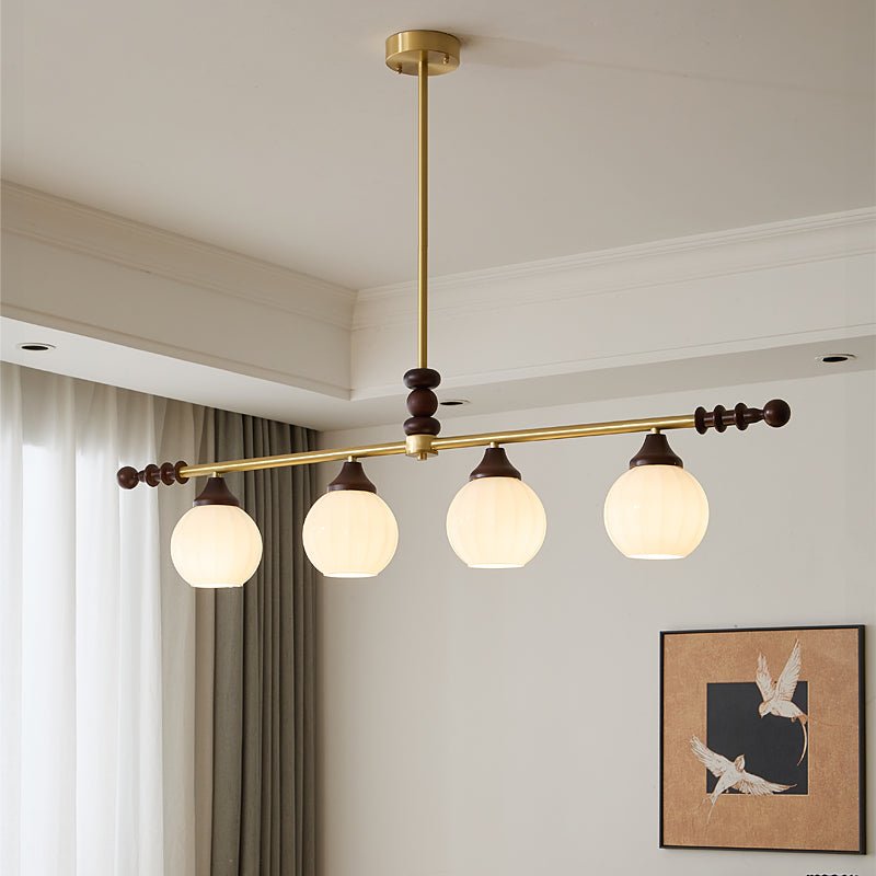 Vosole Lustre Vintage Traditionnel Élégant en Bois