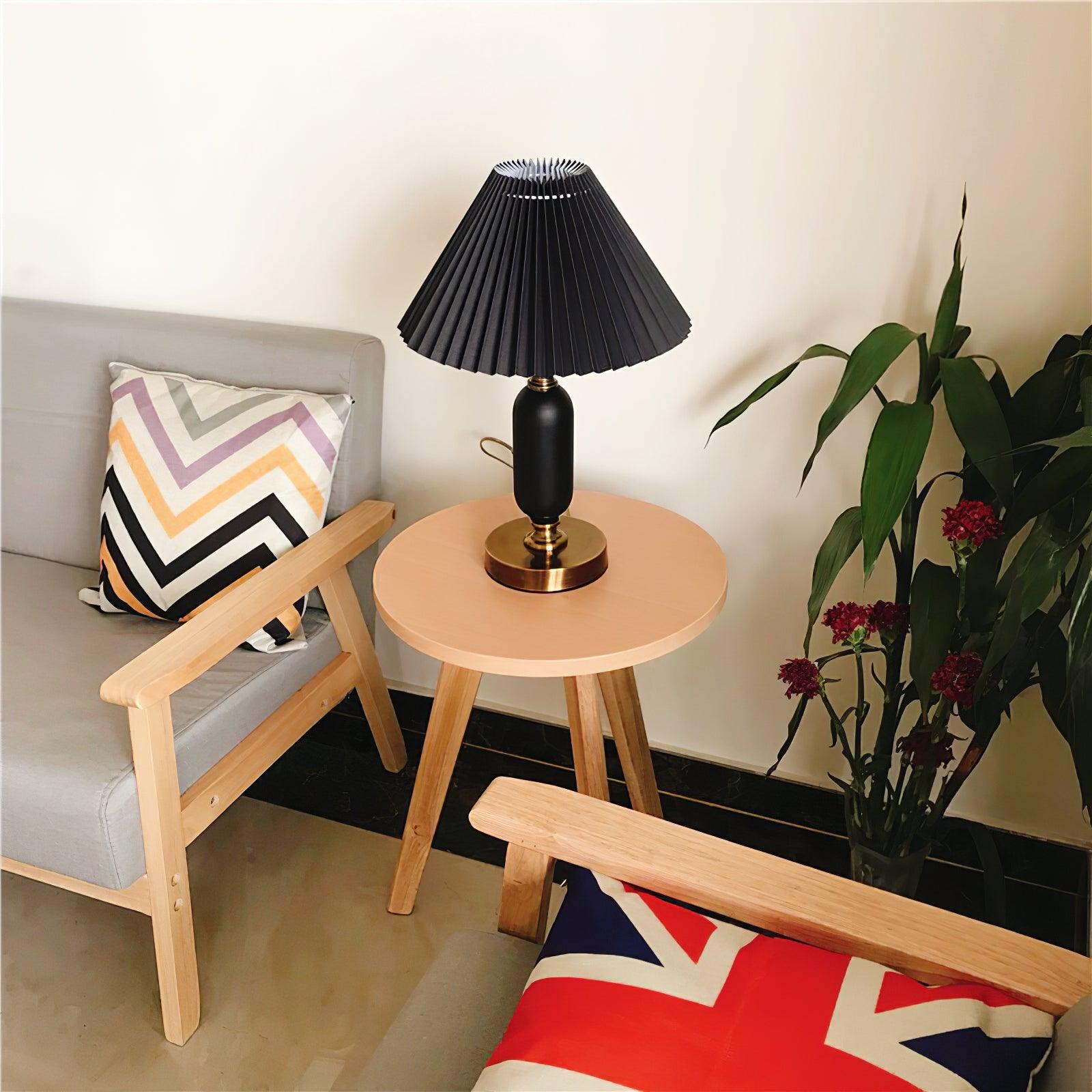 Aurmarila Lampe de Table en Tissu