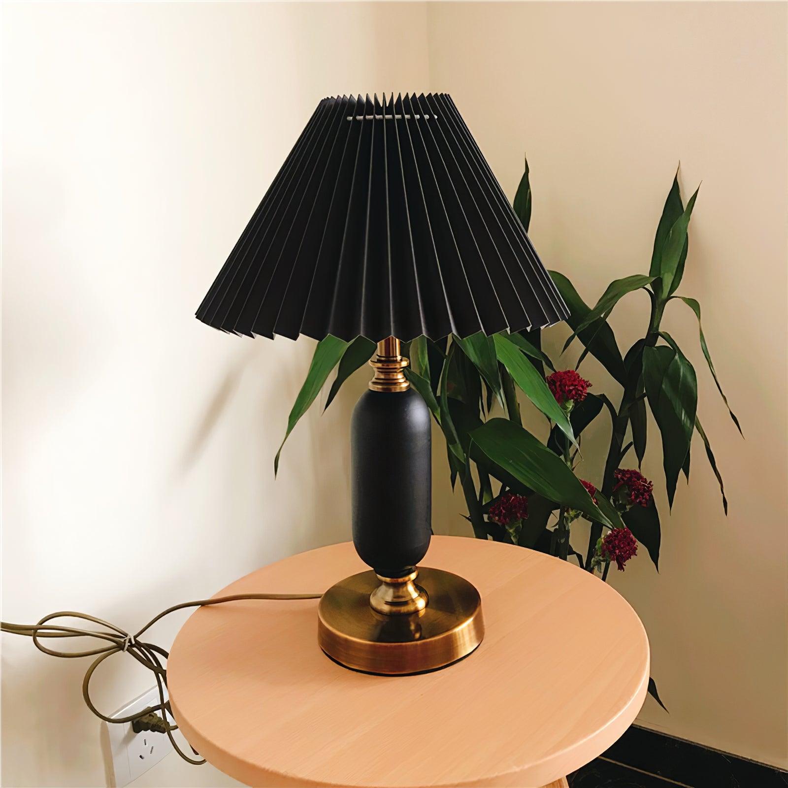 Aurmarila Lampe de Table en Tissu