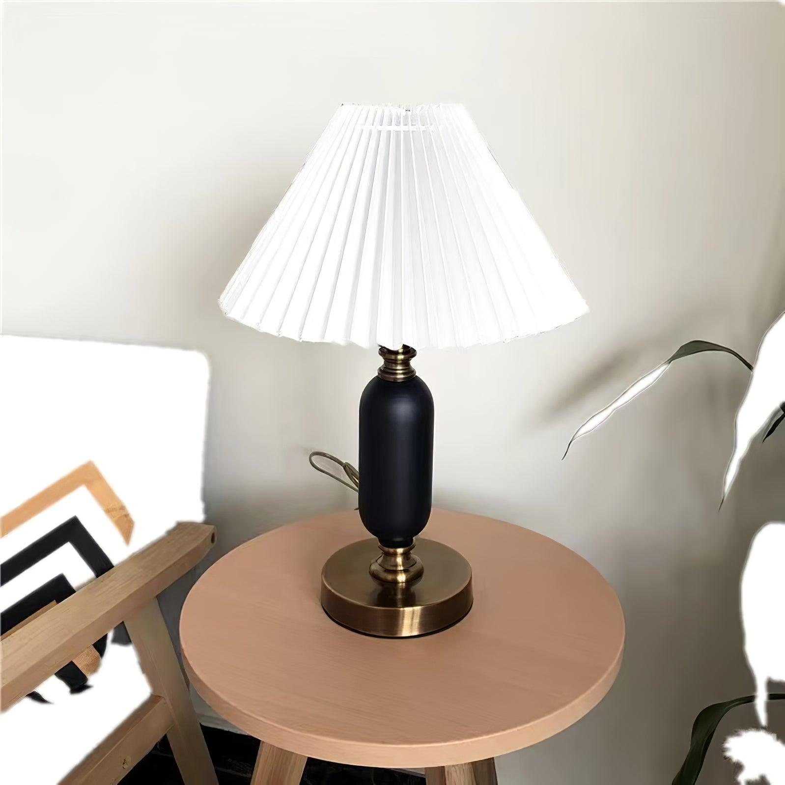 Aurmarila Lampe de Table en Tissu