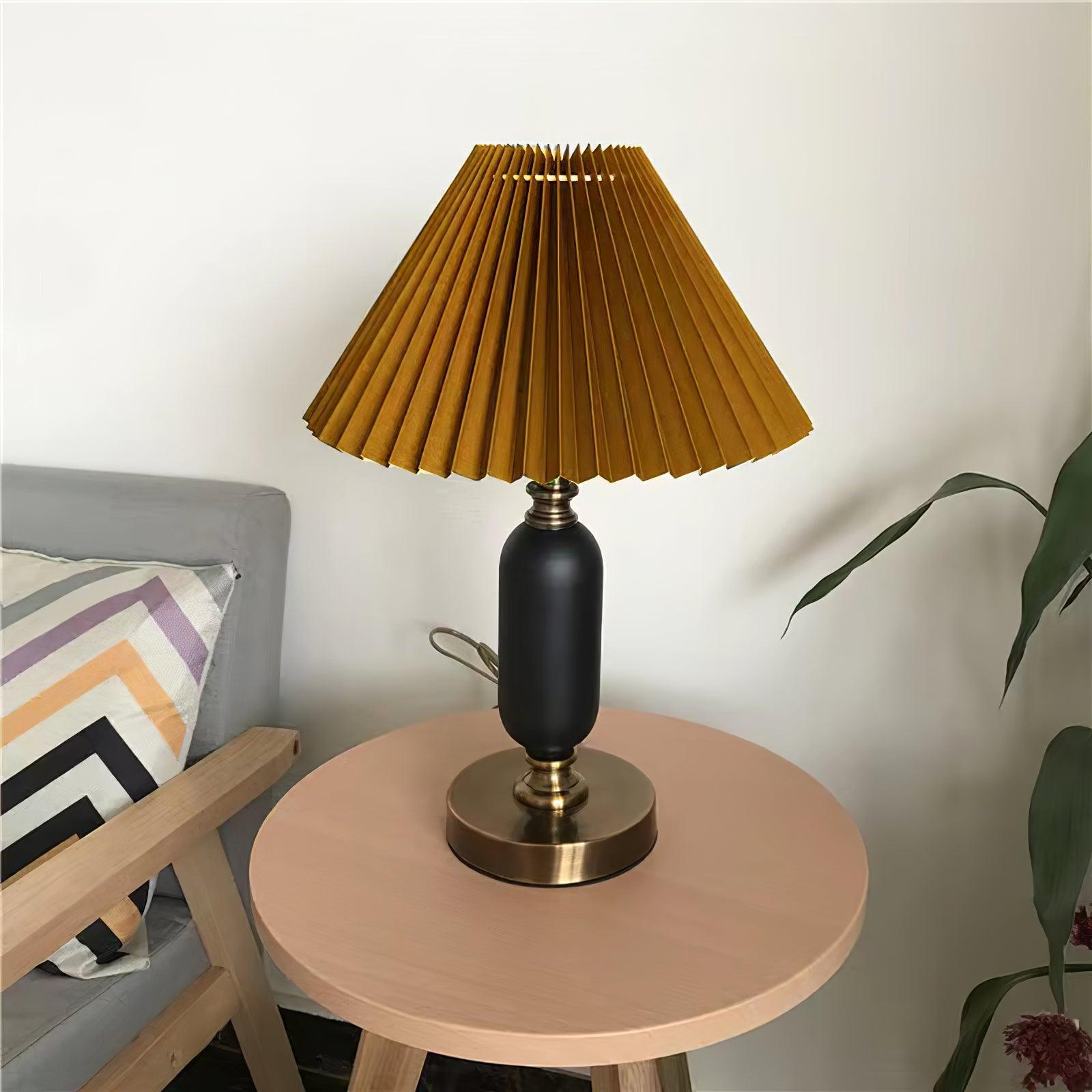 Aurmarila Lampe de Table en Tissu