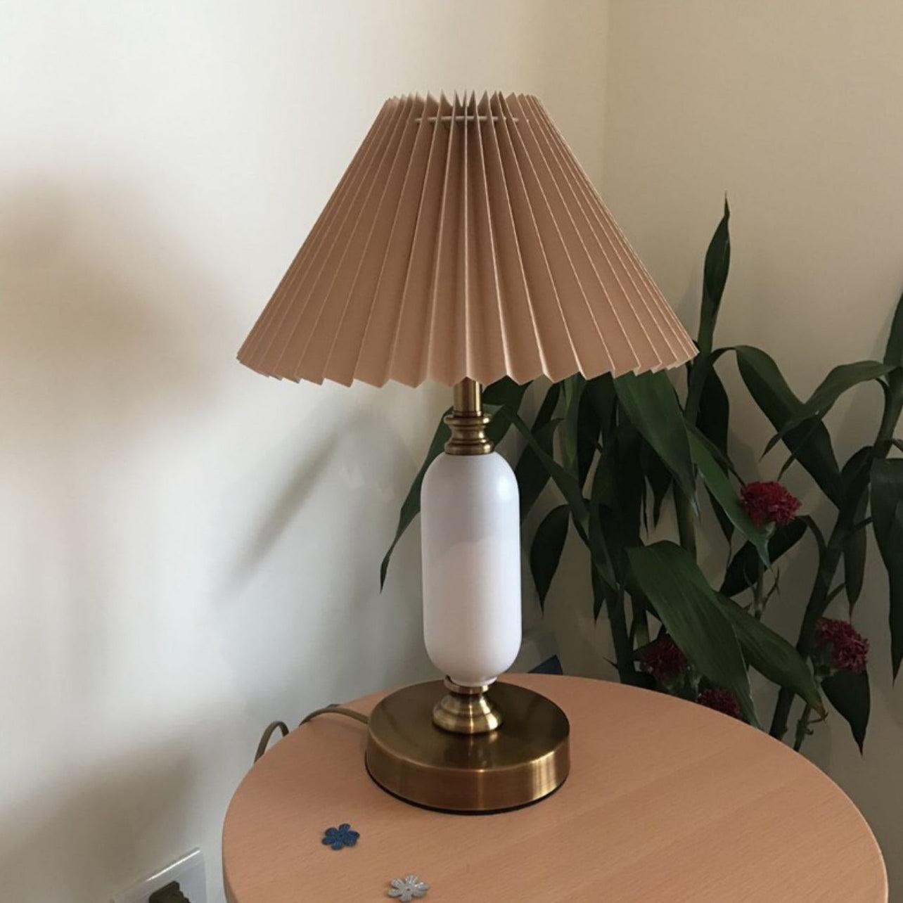 Aurmarila Lampe de Table en Tissu