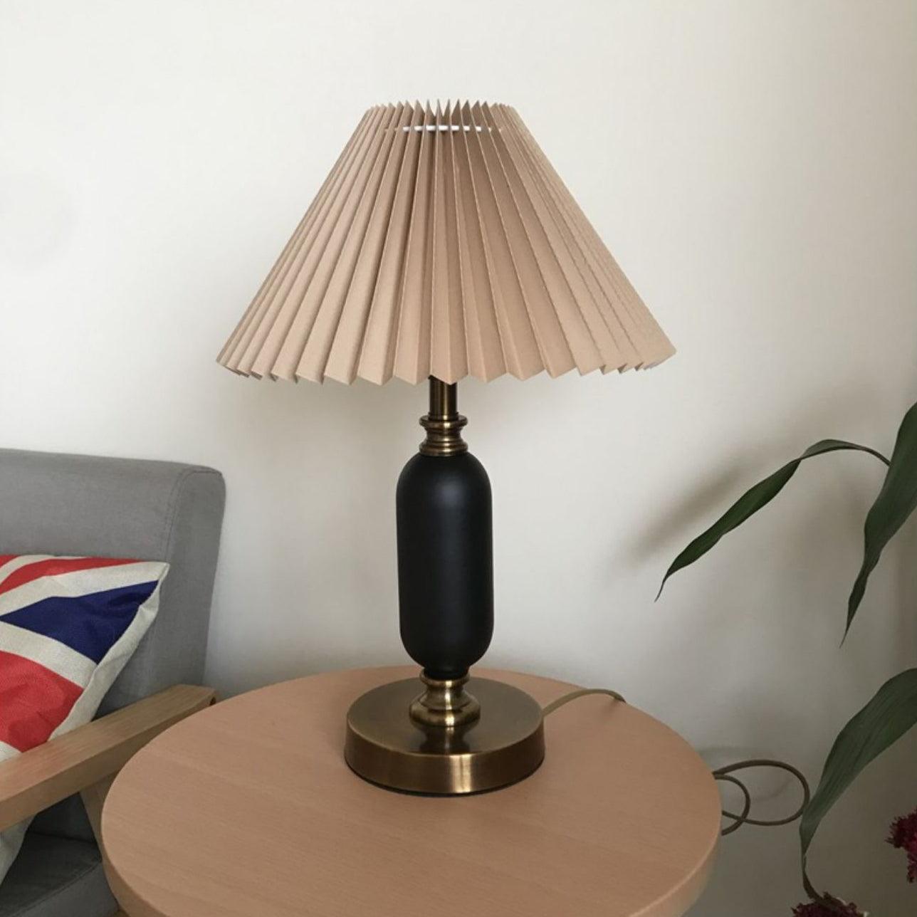 Aurmarila Lampe de Table en Tissu