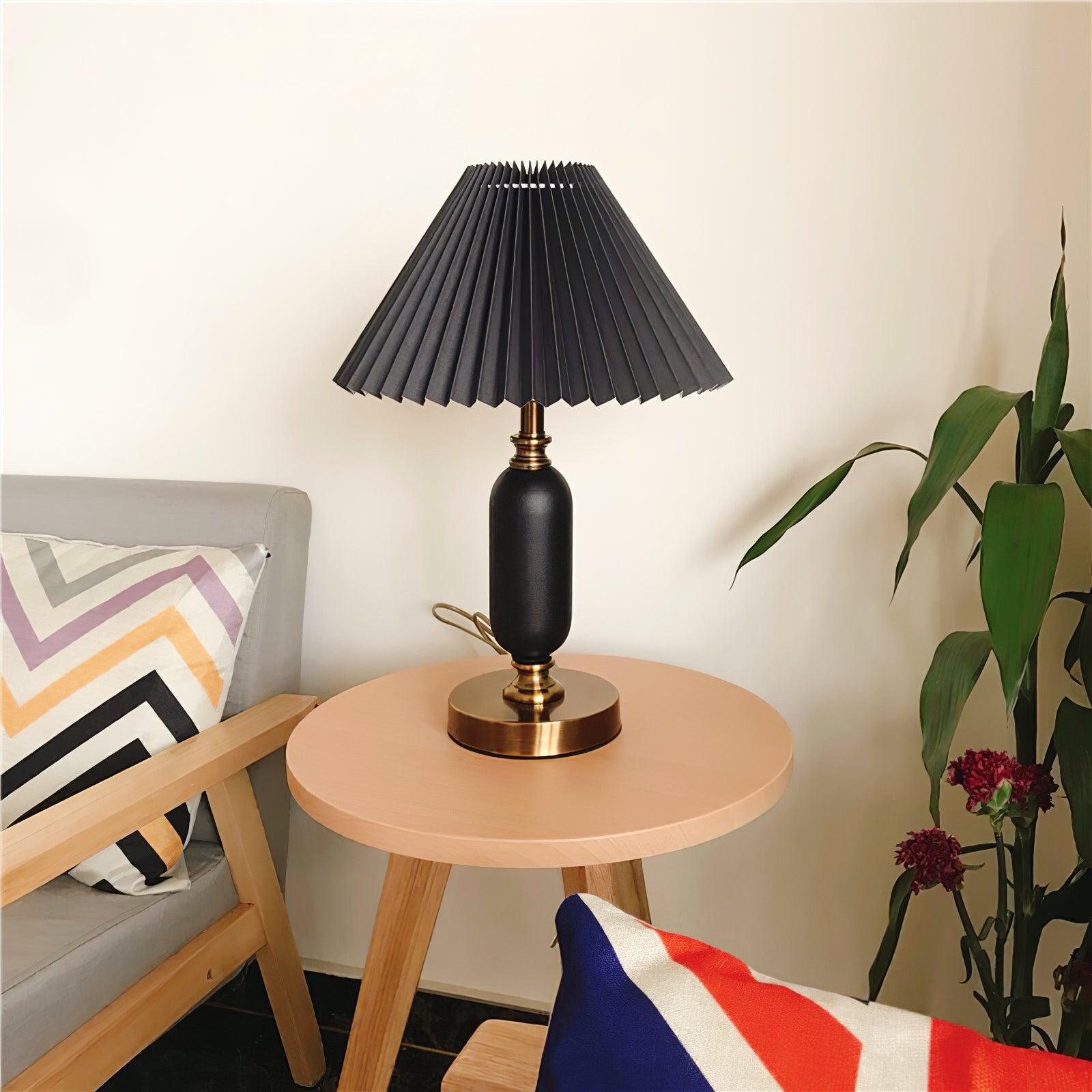 Aurmarila Lampe de Table en Tissu