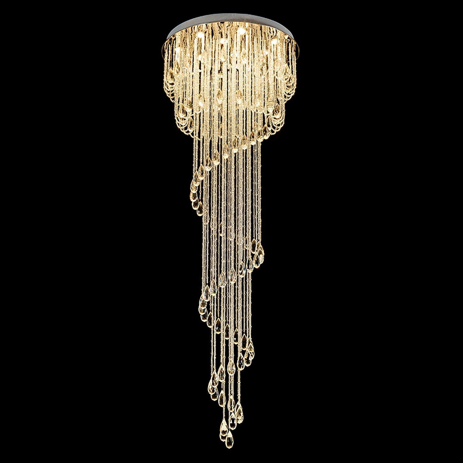 Evlaeia Lustre Cristal Postmoderne Luxueux