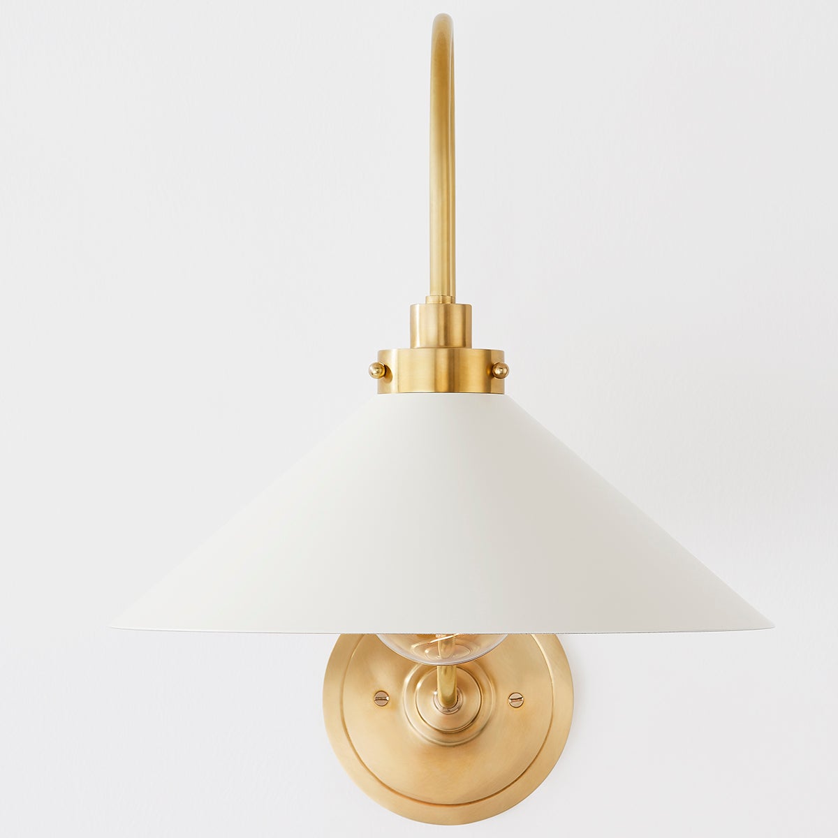 Drape Lampe Murale En Métal Laiton Minimaliste Moderne