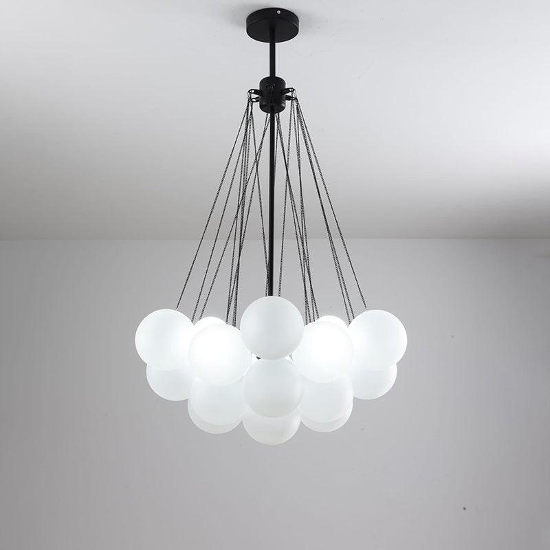 Fayne Suspension Bulle à Globe en Verre