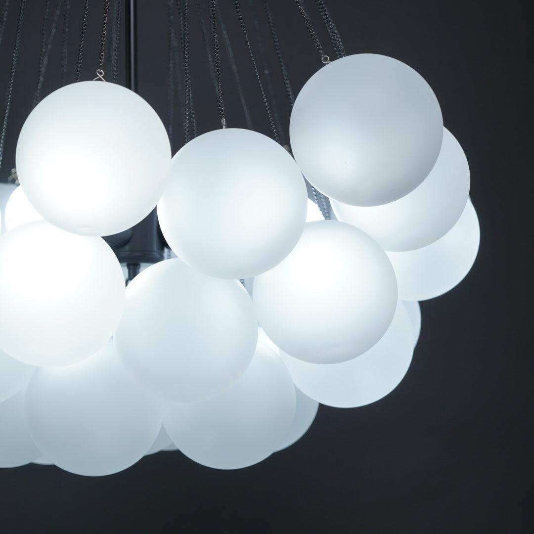 Fayne Suspension Bulle à Globe en Verre