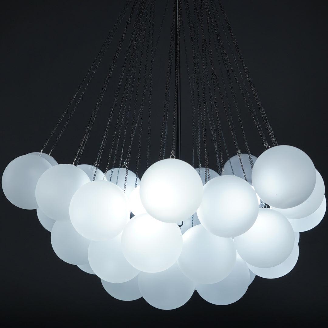 Fayne Suspension Bulle à Globe en Verre