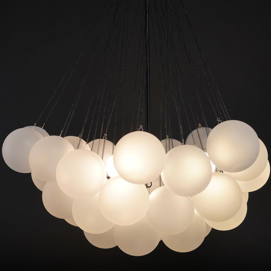 Fayne Suspension Bulle à Globe en Verre