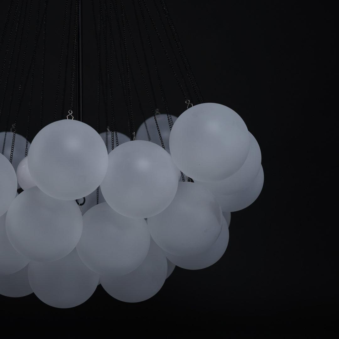 Fayne Suspension Bulle à Globe en Verre
